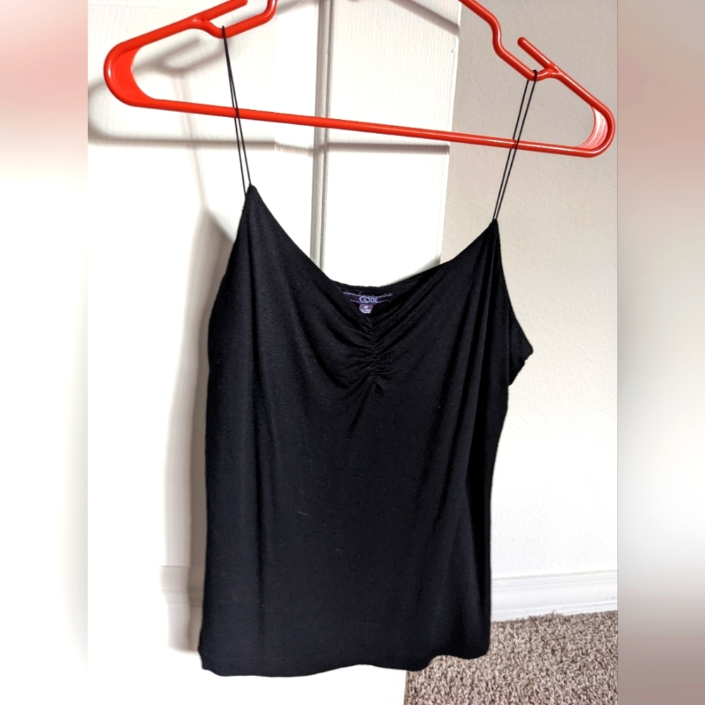 CODE Spaghetti top - Black, S